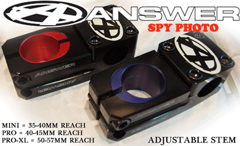 Answer BMX Adjustable Stem