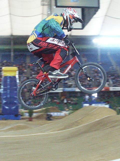 Mike at the UCI World championships